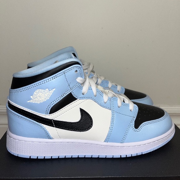 Air jordan 1 mid blue - Picture 1 of 9